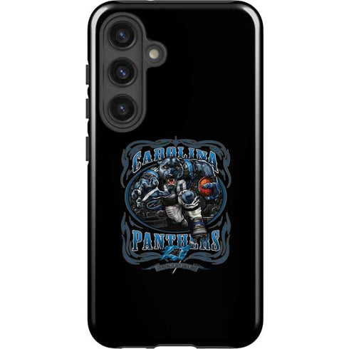 Liquid Blue NFL Carolina Panthers Running Back Galaxy S25 Plus Impact Case